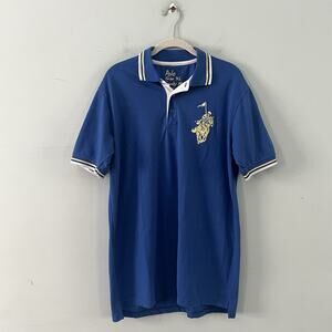 Polo Ralph Lauren Franky Max Big Pony Embroidered Blue Short Sleeve Shirt
